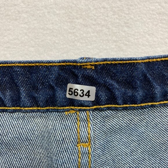 Vintage Polo Jeans Co Men's 30 Blue Denim Pants Loose Fit 90s Y2K - Picture 3 of 10